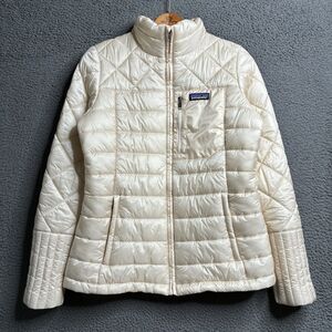 Patagonia Women's Cream Quilted Jacket